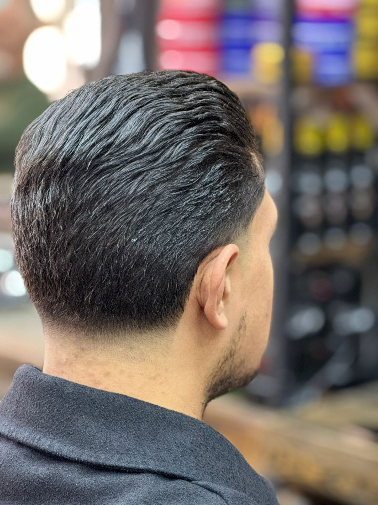 Klassischer Herrenschnitt mit Fade